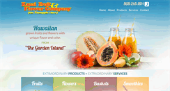 Desktop Screenshot of kauaifruit.com